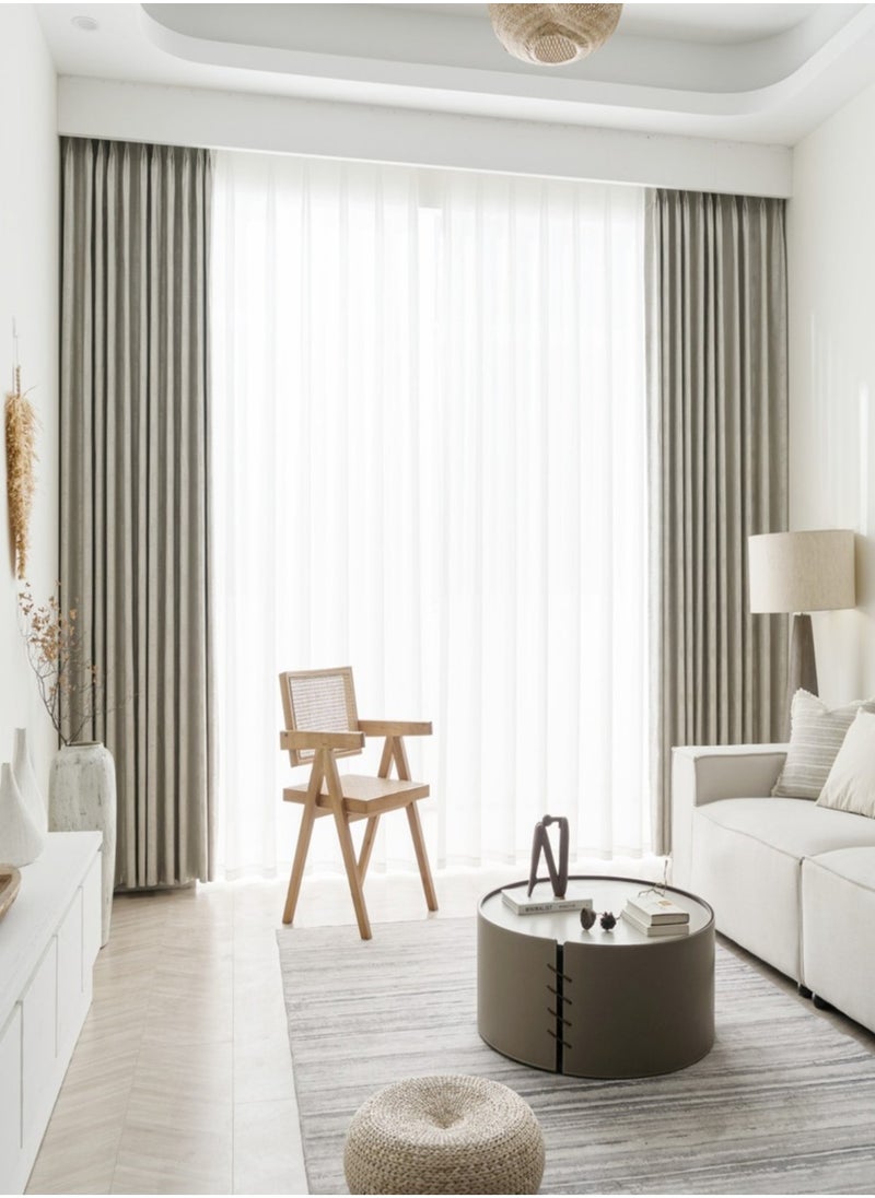 Golden Homee Bedroom Blackout Curtain 1 piece Insulation Noise Reduce Heat  - Image 2