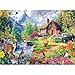 Nitktaia 300 Pieces Puzzles for AdultsSnow Mountain House Flowers Birds Truck Themed PuzzleLarge Puzzle Pieces for SeniorsCats Jigsaw Puzzles for Kids Ages 810Puzzles for Family Game Nights205 x 15 in - Image 2