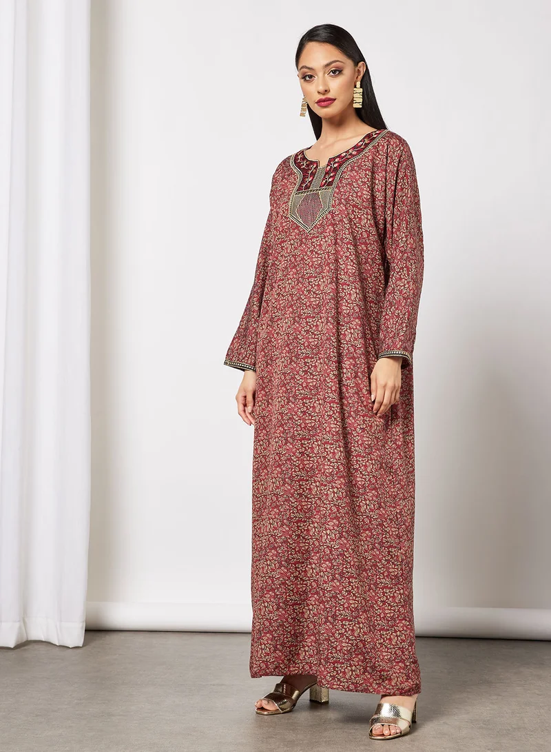 HANA & SARA Trendy Maxi Jalabiya