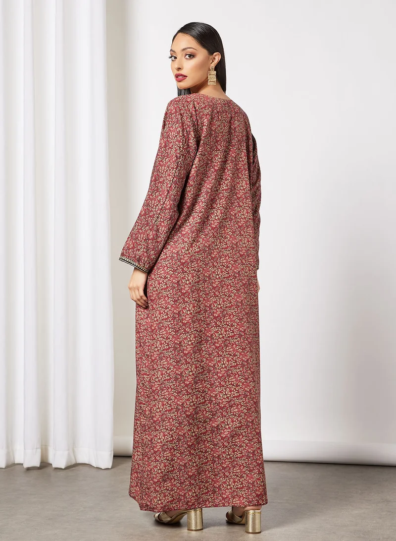 HANA & SARA Trendy Maxi Jalabiya