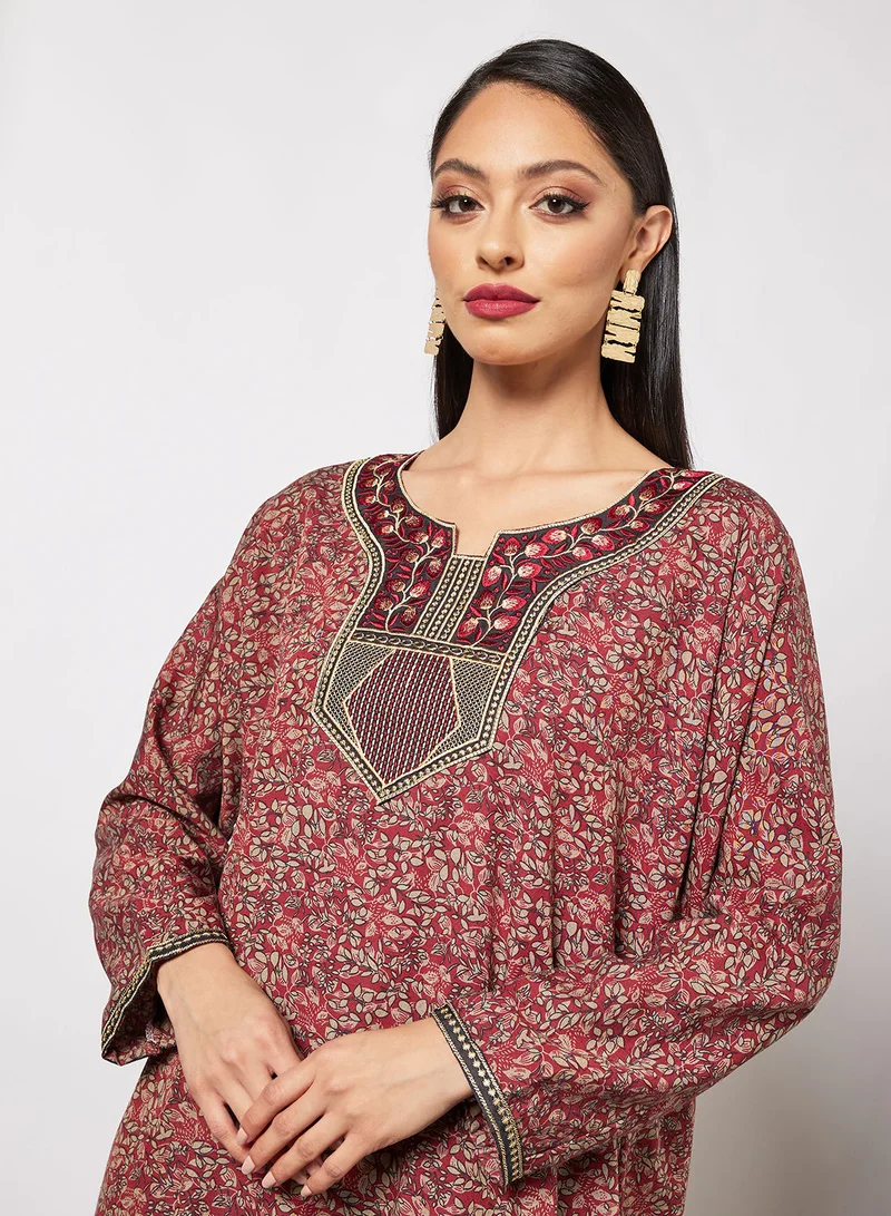 HANA & SARA Trendy Maxi Jalabiya