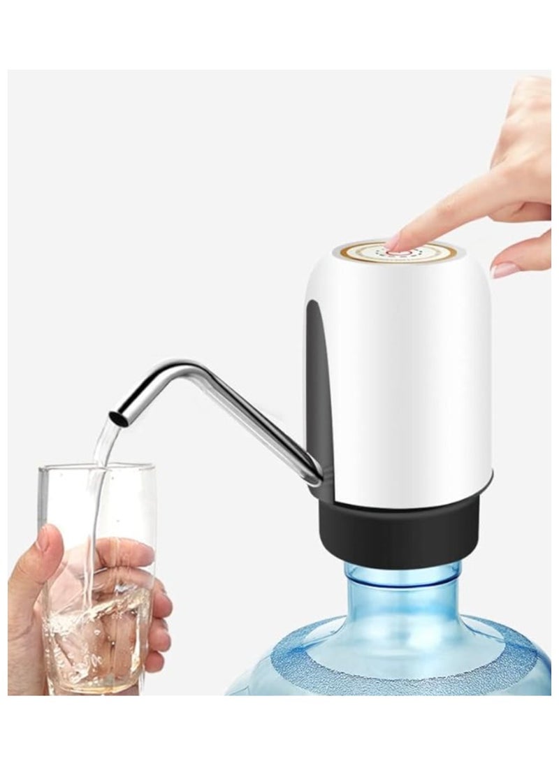 Perfii Electric Portable Water Pump with USB Charging for 2 to 5 Gallon Water Jugs  - Image 1