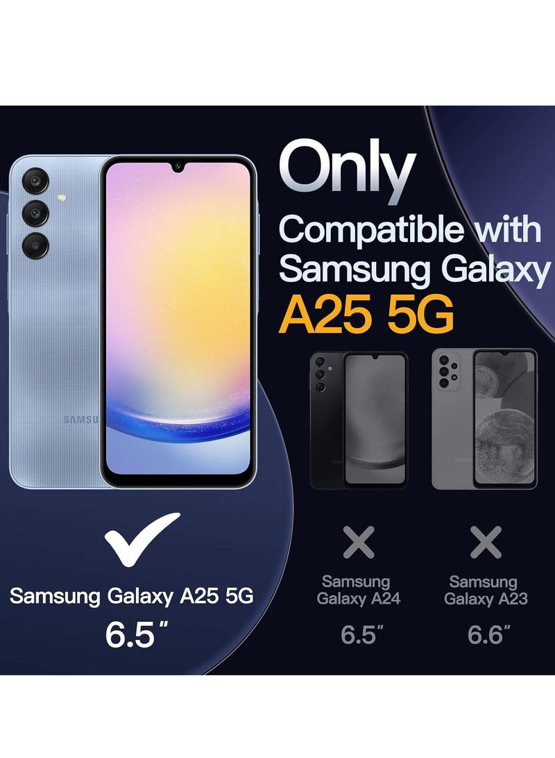 BORTONY Samsung Galaxy A25 Case Cover Flexible Soft Silicone Slim Fit Case for Galaxy A25 Anti Scratch with Inside Microfiber Lining Shockproof Protective Phone Case for Galaxy A25 5G 6.5 inch - Image 2