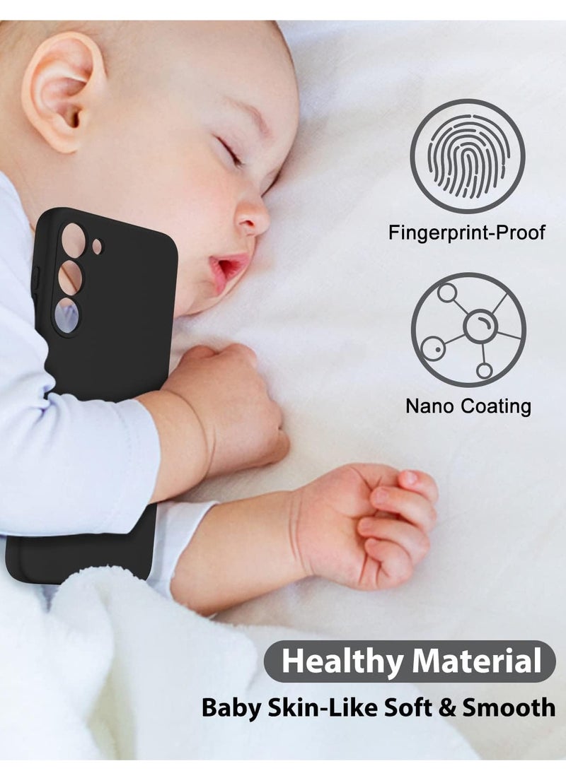 BORTONY Samsung Galaxy A25 Case Cover Flexible Soft Silicone Slim Fit Case for Galaxy A25 Anti Scratch with Inside Microfiber Lining Shockproof Protective Phone Case for Galaxy A25 5G 6.5 inch - Image 4