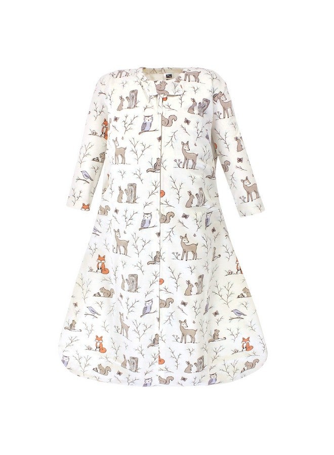 Hudson Baby Unisex Baby Long Sleeve Cotton Jersey Sleeping Bag, Enchanted Forest, 6-12 Months - Image 2