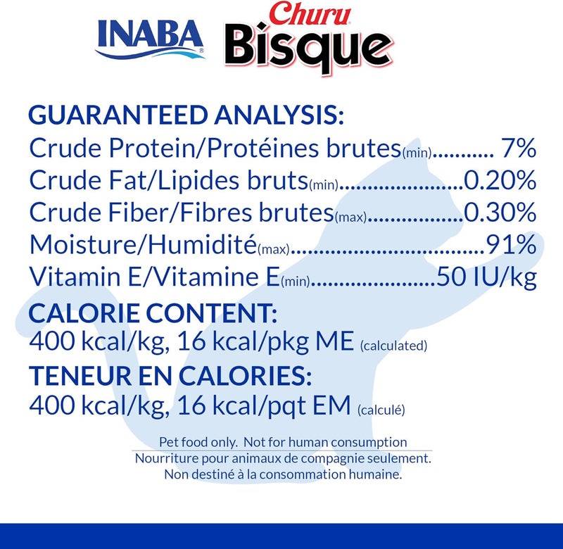 INABA Churu Bisque for Cats, Creamy Lickable Purée Side Dish with Vitamin E, 1.4 Ounces per Pouch, 12 Pouches, Chicken Recipe - Image 5