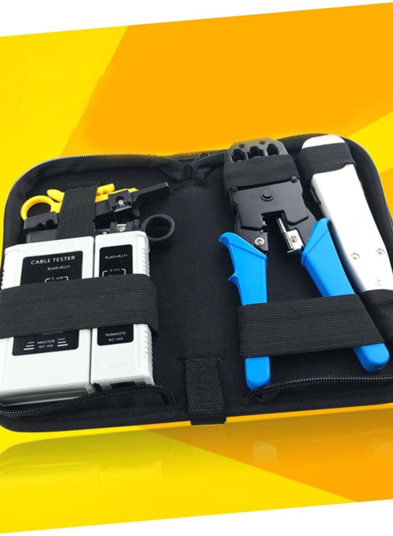 GGOOT Ethernet Tool Kit Professional Hardware Tool Set for Cable Tester Computer Maintenance - Image 5