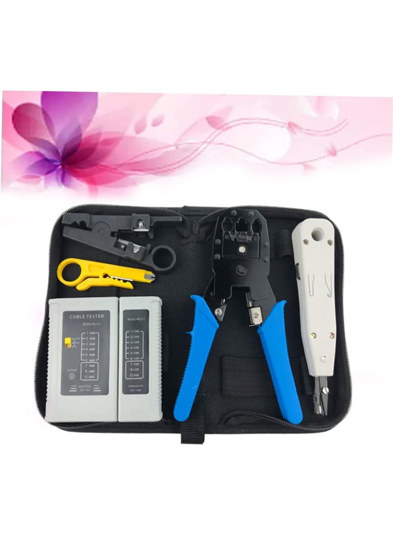 GGOOT Ethernet Tool Kit Professional Hardware Tool Set for Cable Tester Computer Maintenance - Image 2