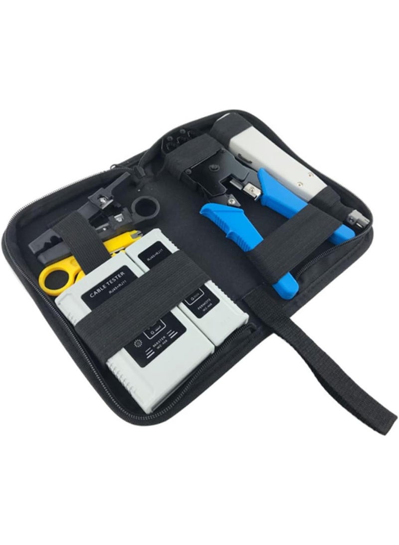 GGOOT Ethernet Tool Kit Professional Hardware Tool Set for Cable Tester Computer Maintenance - Image 1