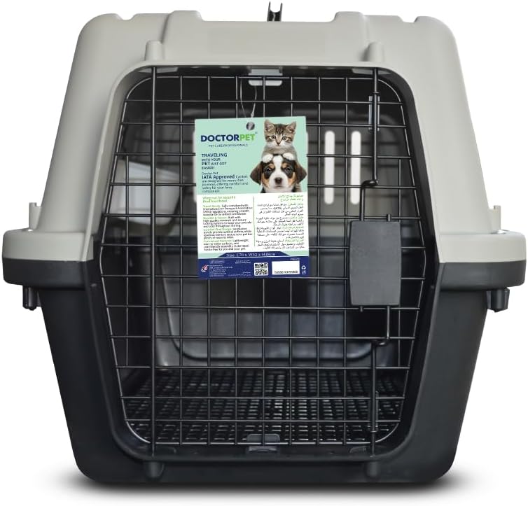 DoctorPet Doctor Pet IATA Approved Pet Carrier Crate - Image 1