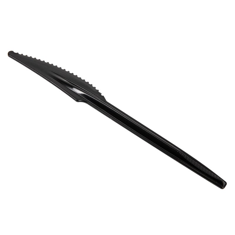 Mind Reader Knife Refill for CUTDISPBKBLK Plastic Utensils Restaurant Breakroom 65 L x 075 W x 02 H 100 pcs Black