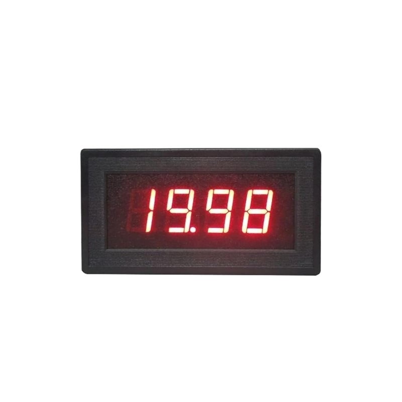 عداد تيار AC20A مع محول تيار (CT)، جهد الإمداد من 100-240V أو 220V، عداد تيار رقمي LED، لاختبار ألواح التيار ومراقبة التيار (لون أحمر) - Image 3