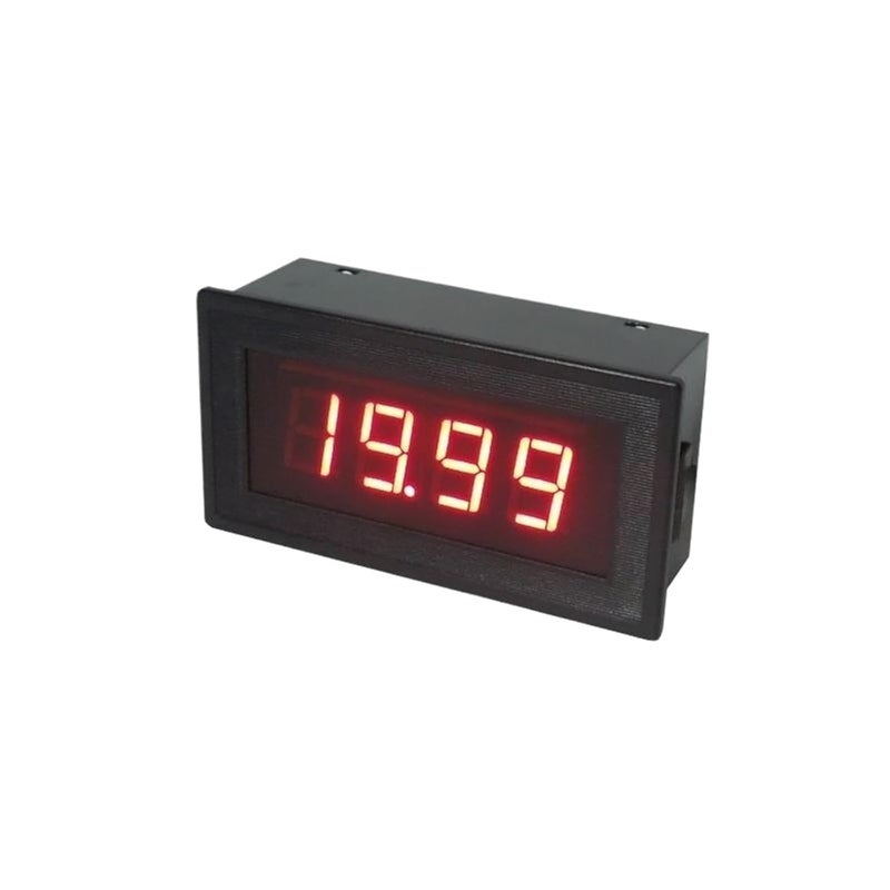 عداد تيار AC20A مع محول تيار (CT)، جهد الإمداد من 100-240V أو 220V، عداد تيار رقمي LED، لاختبار ألواح التيار ومراقبة التيار (لون أحمر) - Image 1