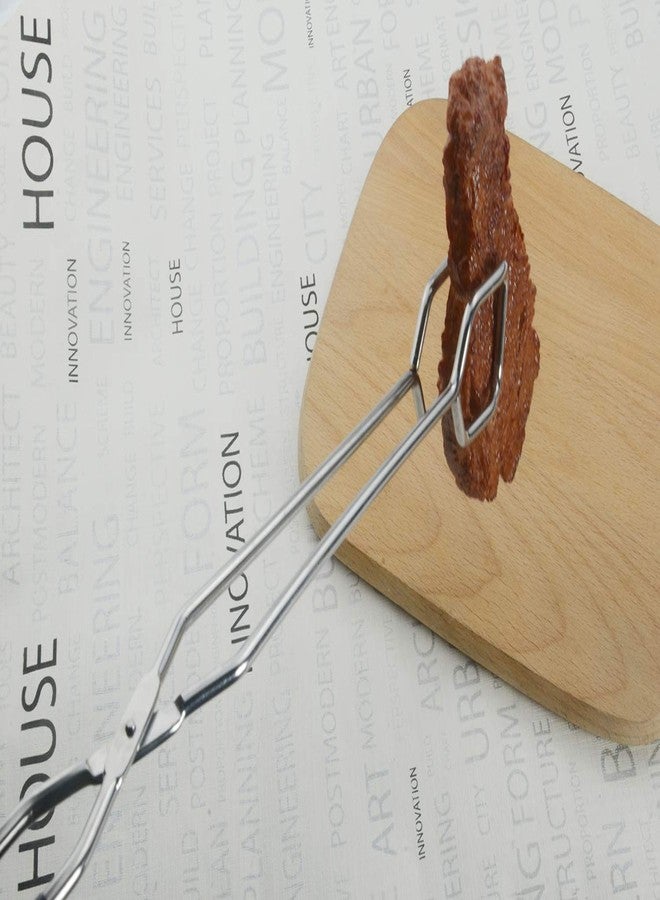 HINMAY Extra Long Scissor Tongs 16-Inch Stainless Steel Barbecue Grilling Tongs - Image 5