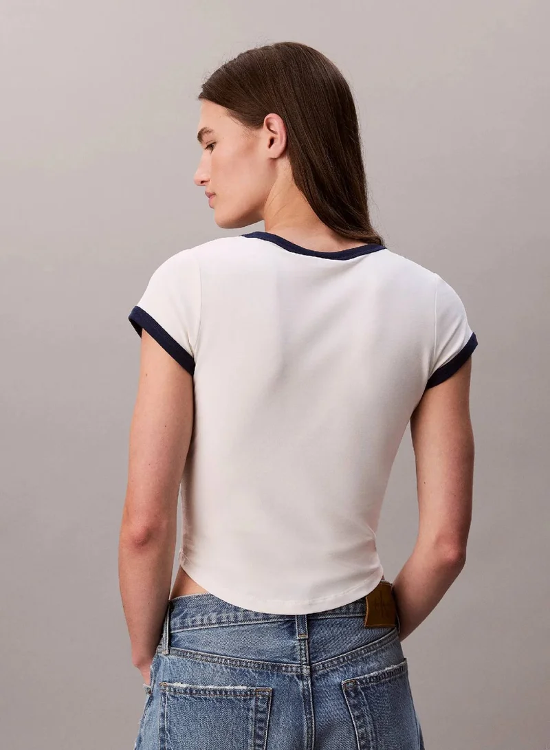 Calvin Klein Tofu Graphic T-shirt for Women | Best Price UAE