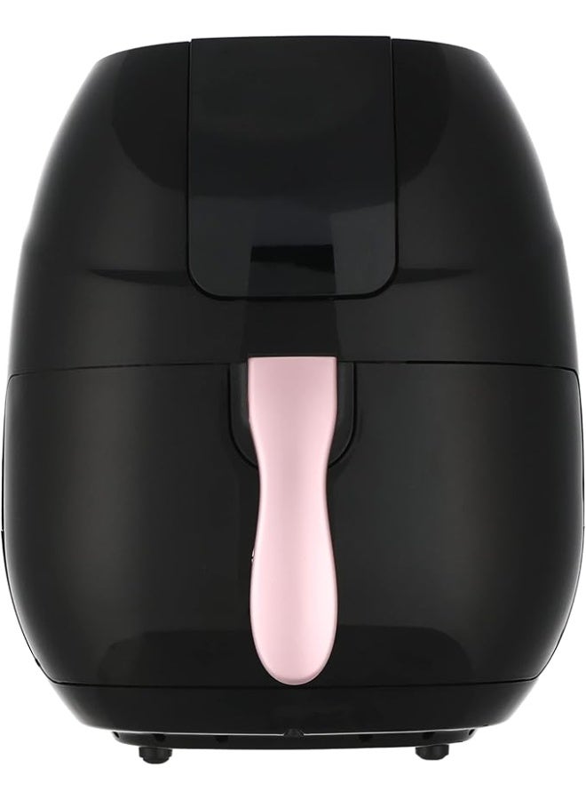 سيلفر كريست قلاية هوائية سيلفر كريست DR-8803S بسعة 8 لتر – بقوة 1800 وات، نطاق أداء 1 كجم، تقنية تسخين Rapid Air Convection، طهي صحي بدون زيت، تحكم بالحرارة والمؤقت، سلة غير لاصقة، لون أسود – ضمان دولي - Image 1