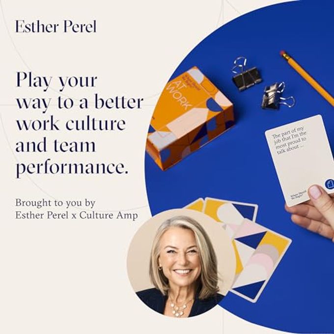 ESTHER PEREL Where Should We Begin? At Work  Conversation Cards For Teams Culture Amp  Office Games & Team Building Games For Work  100 Talking Point Cards To Build Trust & Connection - Image 2