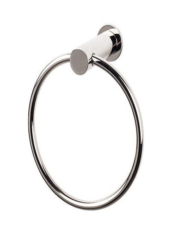 Top Knobs HOP5-PN Hopewell Bath Ring Polished Nickel - Image 3