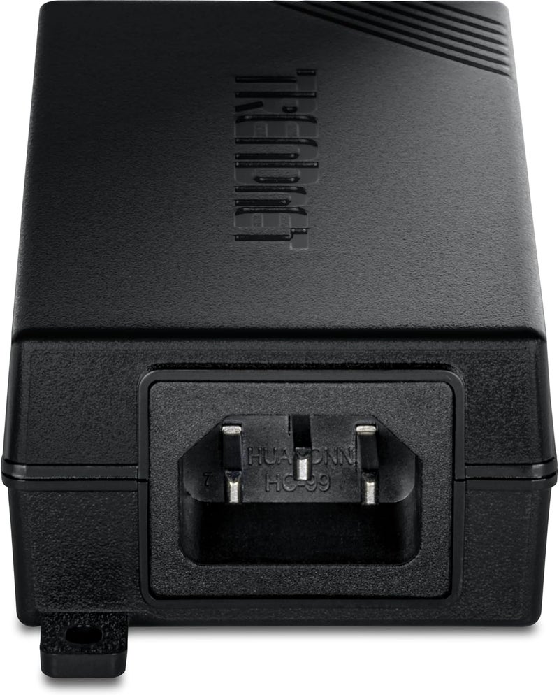 Trendnet محاقن Gigabit PoE+، TPE-114GI، يوفر PoE (15.4W)، PoE+ (30W)، جهاز شبكة PoE يصل إلى 100م (328 قدم)، توصيل وتشغيل، متوافق مع NDAA و TAA، أسود - Image 5