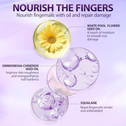 KLIFE 3Pcs Cuticle Oil Pusher Pen Set, 2-in-1 Ceramic Cuticle Pushers Pusher & Oil Pen, Nail Care Pens for Manicure & Pedicure, Hangnails, Dry & Damaged Nails - Image 5