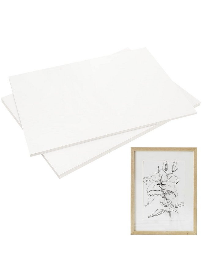 بينجيو PINGEUI 50 ورقة من الورق المقوى الأبيض مقاس 5 × 7 بوصة، ألواح ورق مقوى متوسطة الوزن، ورق من الورق المقوى الأبيض للقصاصات والإطارات والفنون والمطبوعات ومشاريع "اصنعها بنفسك" - Image 3