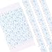 Winsyison 2 Yards Bow Lace Trim Ribbon Vintage Lace Ribbon Roll for Bridal Bow Trim Sewing Accessories for Bouquet Packaging Wrapping Wedding Decorations DIY Crafts Light Blue - Image 2
