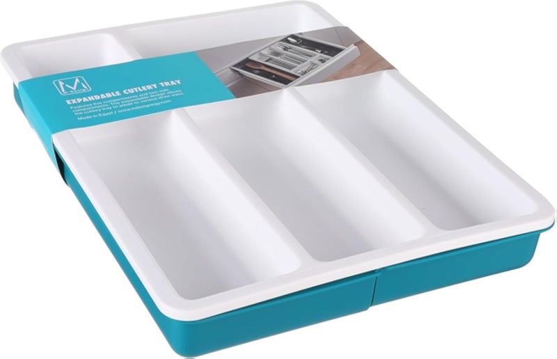 M-Design Cutlery tray with sides - teal - max. 51 x 36cm