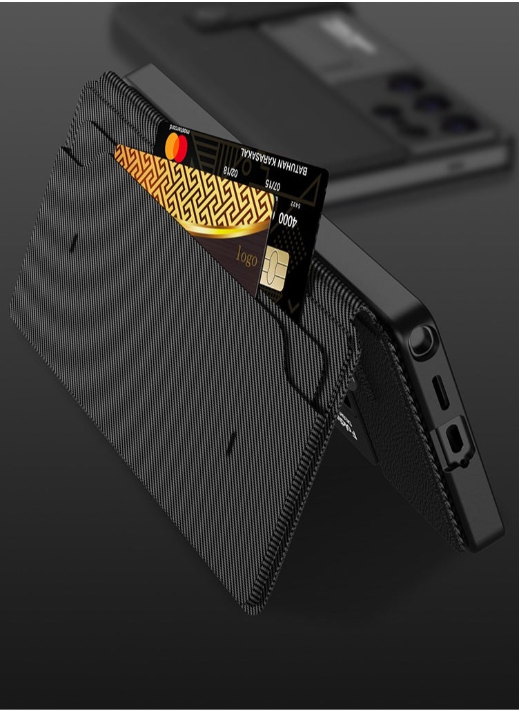 General for Samsung Galaxy s25 Ultra Case [with Card Holder] Wallet Case Flip Cover Kickstand Leather Magnetic Funda para S 25 Ultra 6.8 '' 5G 2025 Best Phone Cases  - Image 4