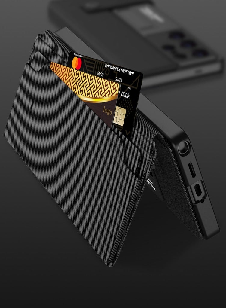 General for Samsung Galaxy s25 Ultra Case [with Card Holder] Wallet Case Flip Cover Kickstand Leather Magnetic Cover for S 25 Ultra 6.8 '' 5G 2025 Best Phone Cases  - Image 3