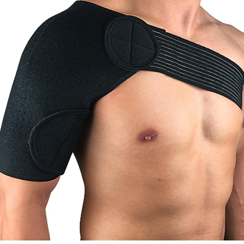 Adjustable Shoulder Support Brace with Breathable Strap for Pain Relief and Injury Recovery - Image 4