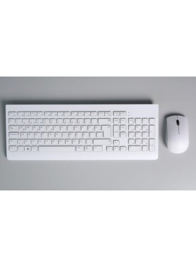 PROMASS Wireless CS10 Keyboard and Mouse Combo – White