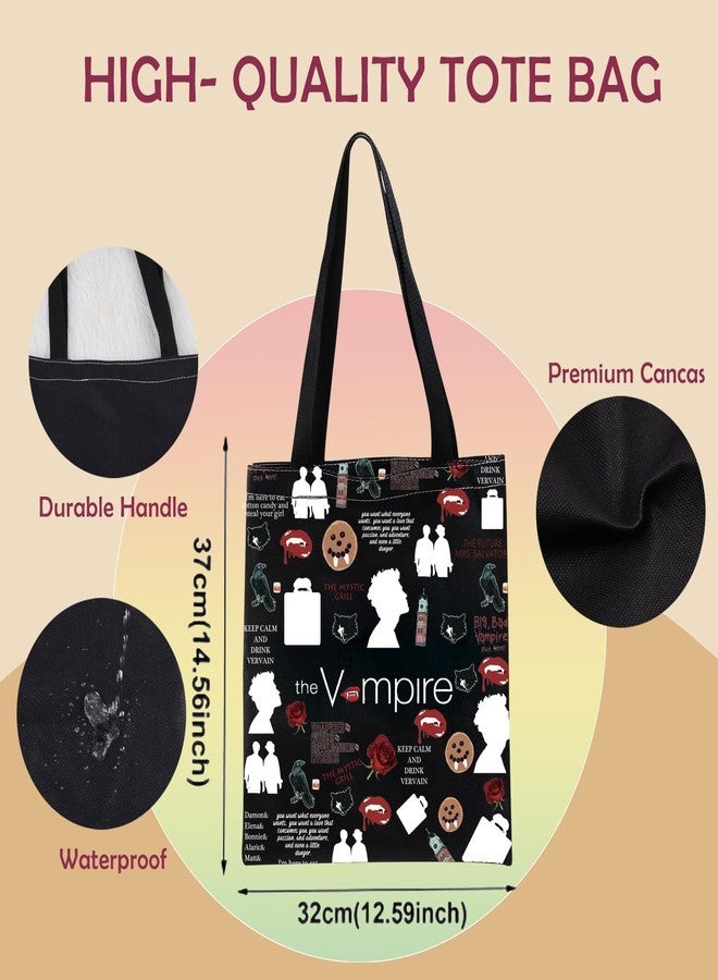 XYANFA Vampire TV Show Crossbody Bag Merch Vampire Fan Gift Vampire Purse Bag - Image 2