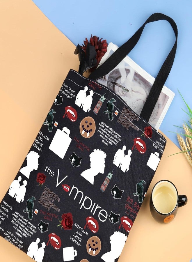 XYANFA Vampire TV Show Crossbody Bag Merch Vampire Fan Gift Vampire Purse Bag - Image 3