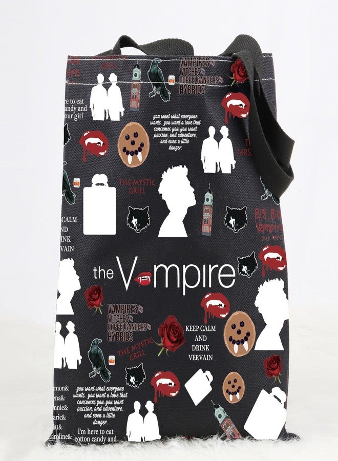 XYANFA Vampire TV Show Crossbody Bag Merch Vampire Fan Gift Vampire Purse Bag - Image 5