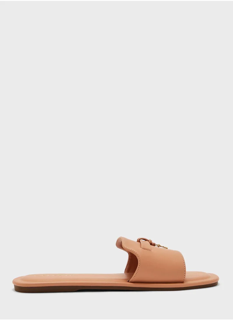 Celeste Single Strap Flat Sandals