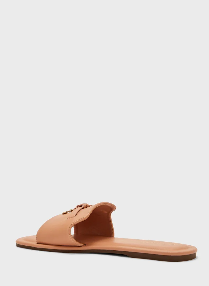 Celeste Single Strap Flat Sandals