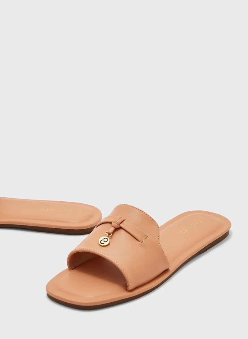 Celeste Single Strap Flat Sandals