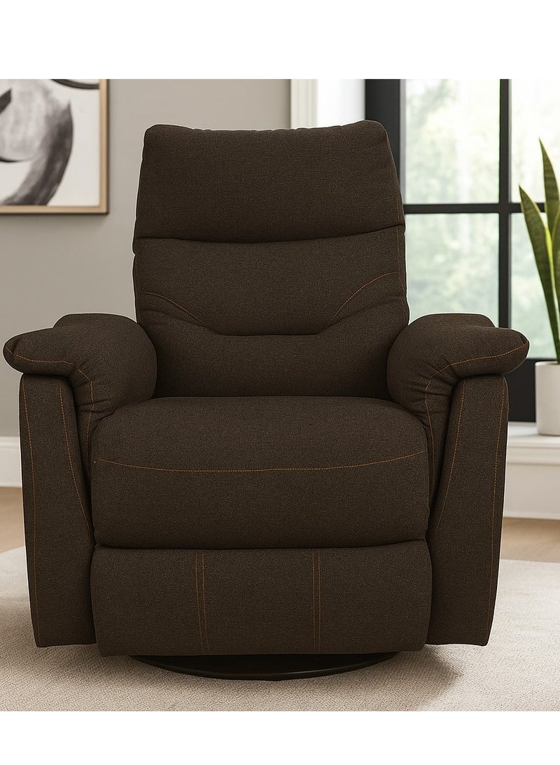Aldora - Lazy Boy 1 seat - Nova Brown - Image 1