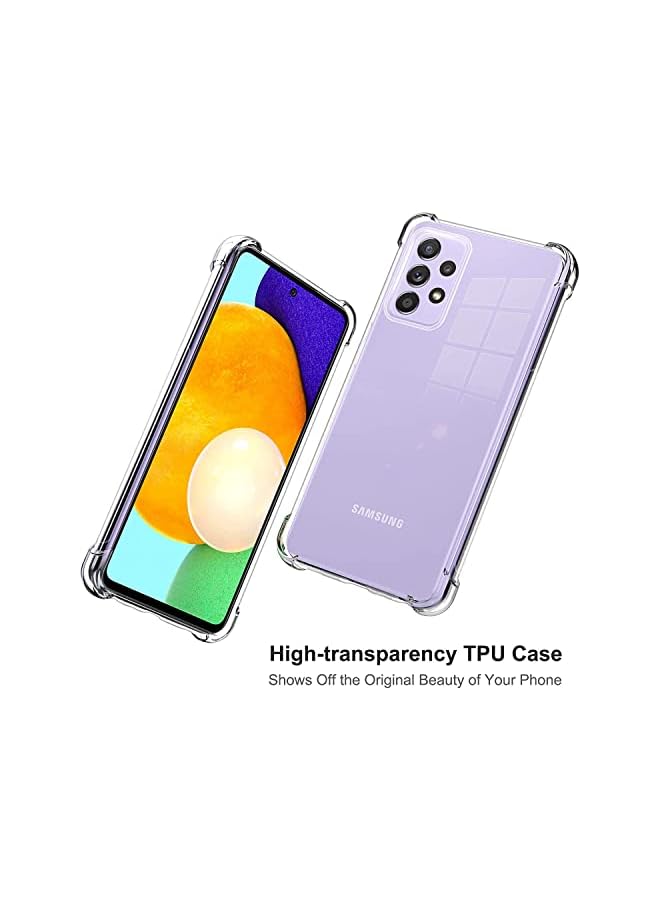 YoYoTech غطاء حماية شفاف مقاوم للصدمات من مادة TPU الناعمة لهاتف Galaxy A73 5G مصمم خصيصًا لهاتف (Samsung Galaxy A73 5G) - Image 4