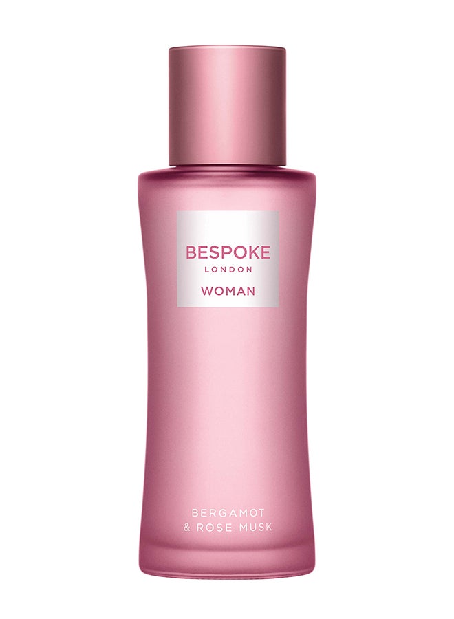 BESPOKE LONDON BESPOKE London Perfume For Woman Bergamot & Rose Musk | Elegant Floral & Citrusy Scent | Long-Lasting Ladies Perfume, Sophisticated Fragrance | Perfect for Daily Wear & Special Occasions | EDP, 100ml - Image 1