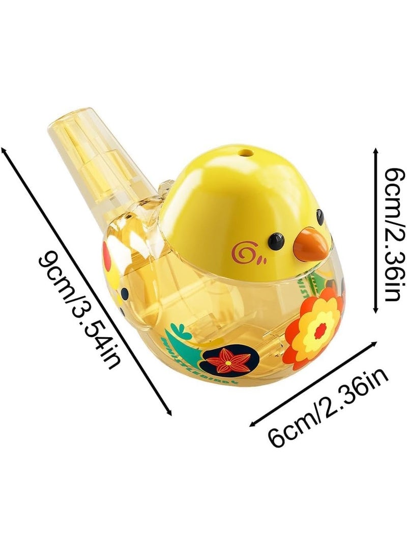 SUNSAR Yellow Bird Water Whistles Bird Call Whistle, Bird Whistle for Water for Novelty and Gag Toys - Image 2