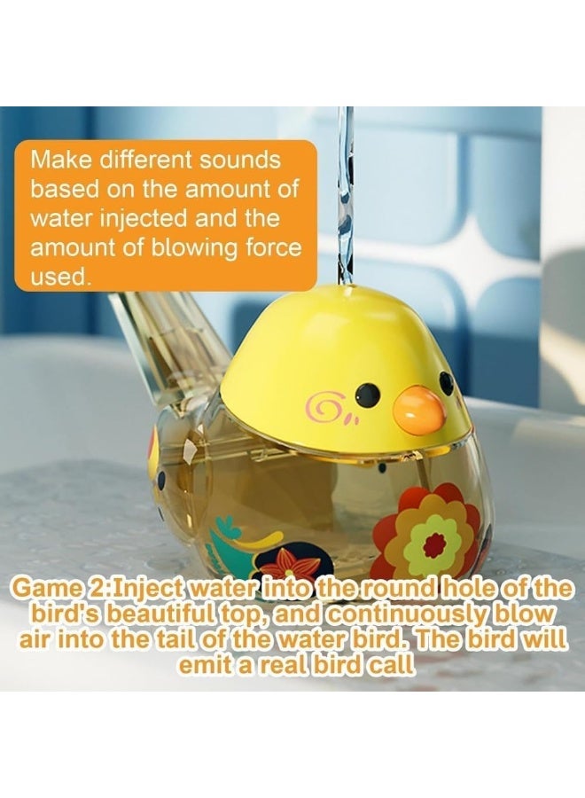 SUNSAR Yellow Bird Water Whistles Bird Call Whistle, Bird Whistle for Water for Novelty and Gag Toys - Image 3