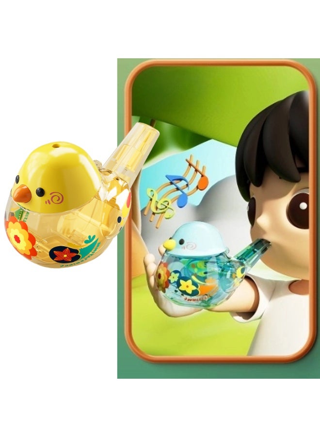 SUNSAR Yellow Bird Water Whistles Bird Call Whistle, Bird Whistle for Water for Novelty and Gag Toys - Image 4
