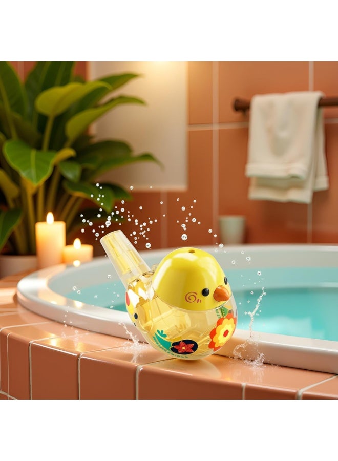 SUNSAR Yellow Bird Water Whistles Bird Call Whistle, Bird Whistle for Water for Novelty and Gag Toys - Image 5