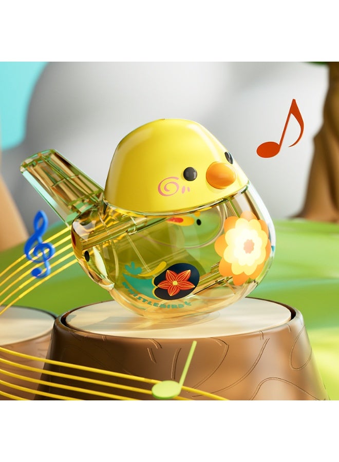 SUNSAR Yellow Bird Water Whistles Bird Call Whistle, Bird Whistle for Water for Novelty and Gag Toys - Image 1