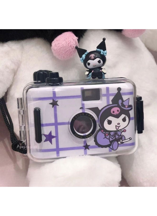 Generic PRAIRE CAMERA STUDENT FOOT CAMERA FEMALE BIRTHDAY Couple Film Photographable Children Waterproof Camera-Body Color:Prince And Rose Style-single Camera + 24 Colors  - Image 4