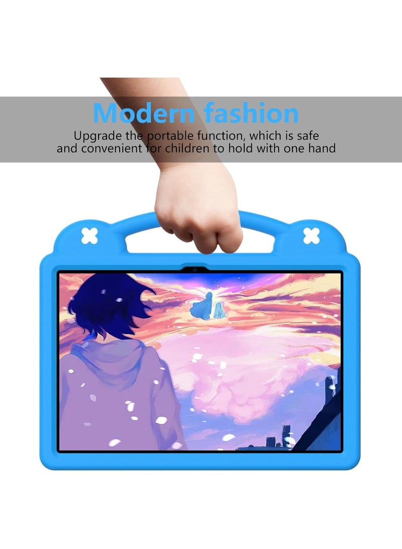 General Kids Case for Lenovo Tab P12 12.7'' (TB370FU / TB371FC), Heavy Duty EVA Foam Shockproof Cover Kids Proof Case with Stand  - Image 2