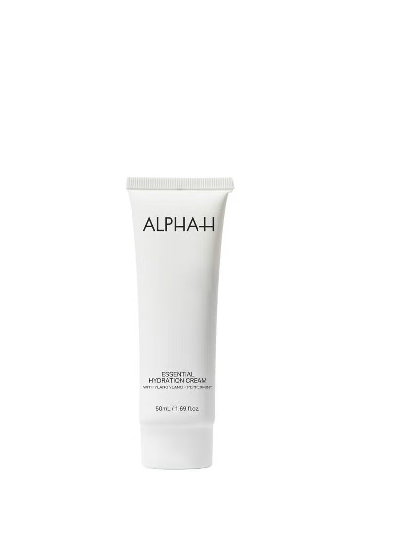 ALPHA-H Essential Hydration Cream with Ylang Ylang +Peppermint 50ml - Image 1