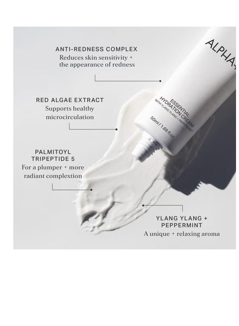 ALPHA-H Essential Hydration Cream with Ylang Ylang +Peppermint 50ml - Image 3
