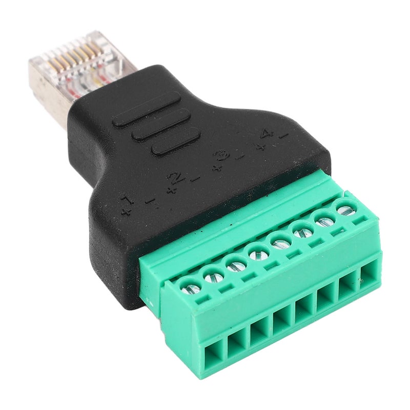 3Pcs RJ45 Screw Terminal Adapter RJ45 Female Thread to 8 Pin Network Connector Welding Free - Image 4